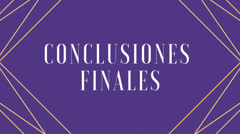 Consideraciones finales 